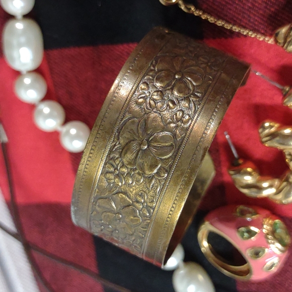 Vintage Jewelry Lot Signed Rhinestones Sterling Silver Glass Jade Unique Vintage - Picture 2 of 16